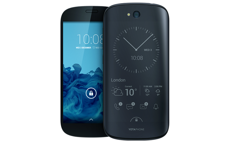 Illustration for article titled Yotaphone 2, así funciona el smartphone Android ruso de doble pantalla
